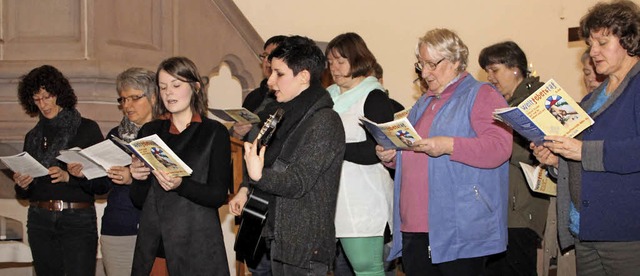 Das Miteinander stand im Mittelpunkt b...ebetstag der Frauen, hier in Mubach.   | Foto: Privat