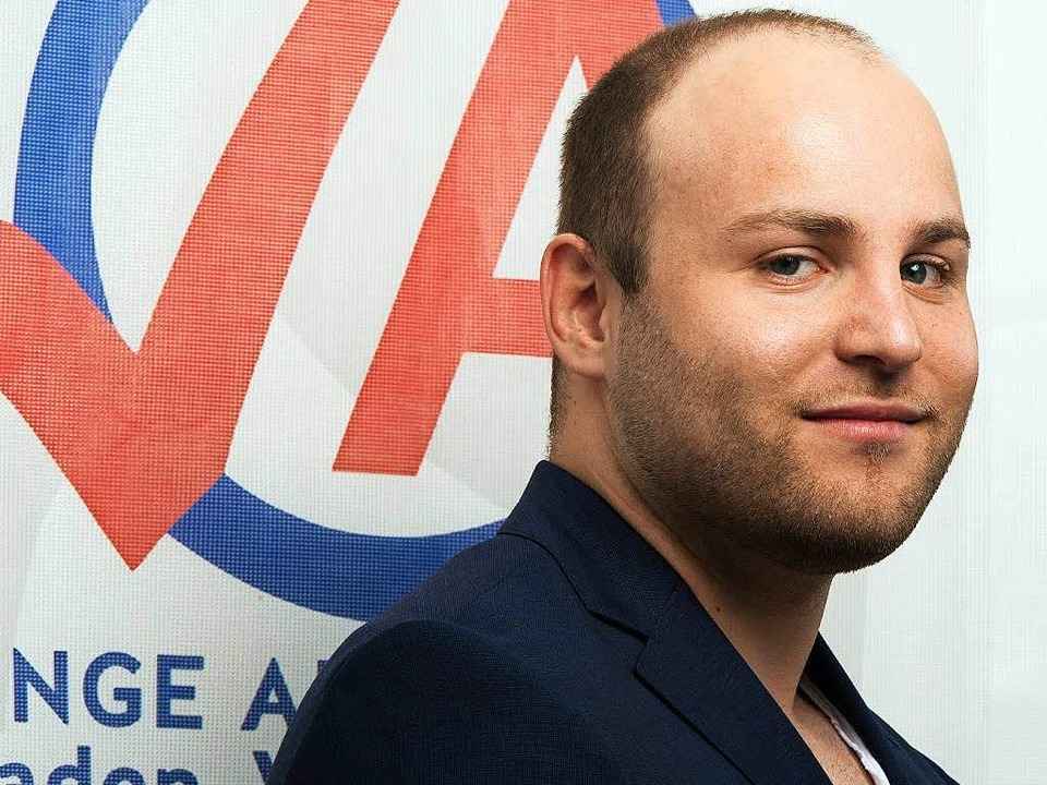 Markus Frohnmaier, Vorsitzender  der Jungen Alternative   | Foto: dpa