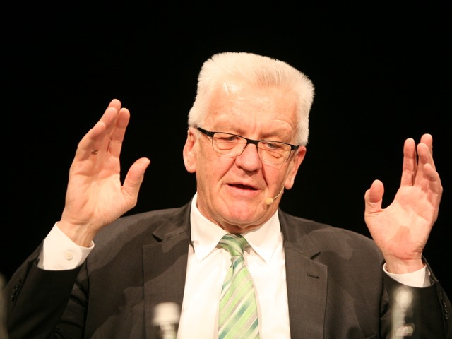 Ministerprsident Winfried Kretschmann  | Foto: Bastian Bernhardt