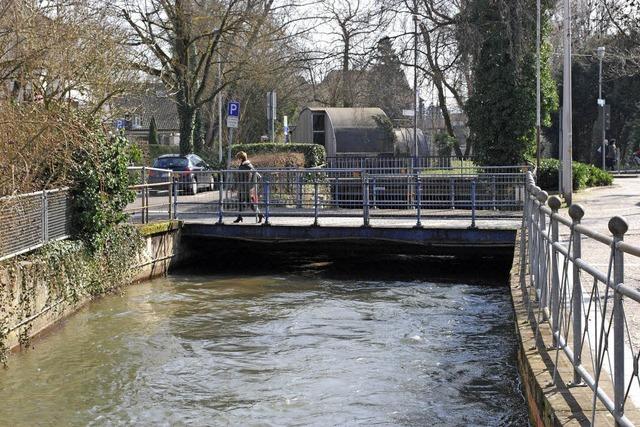 Die Brcke wird erneuert