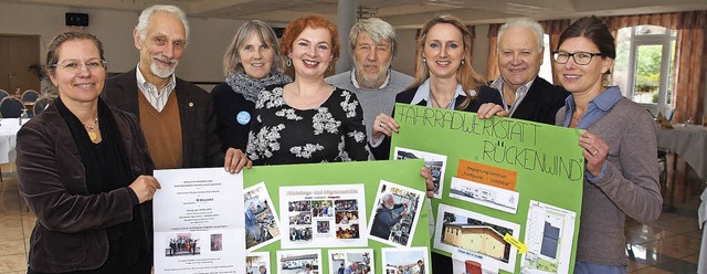 Organisieren das Benefizkonzert (von l...), Pedita Kock (Chrischona-Gemeinde).   | Foto:  Boris Burkhardt