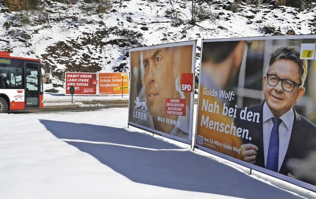 Wie erfolgreich die Parteien mit ihren...o), wird sich am Sonntagabend zeigen.   | Foto: Sebastian Barthmes