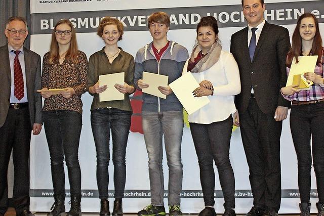 Auszeichnungen für junge Musiker in Birkendorf