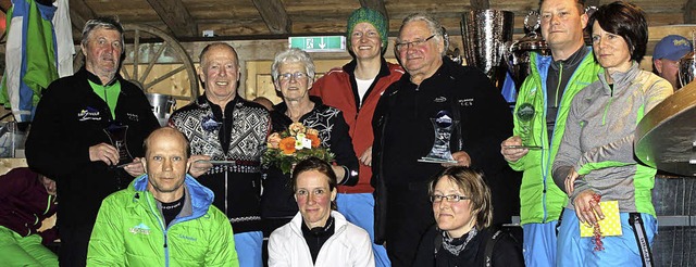 Die Skischule Thoma besteht seit 50 Ja...rer von den Betreibern ausgezeichnet.   | Foto: Ulrike Spiegelhalter