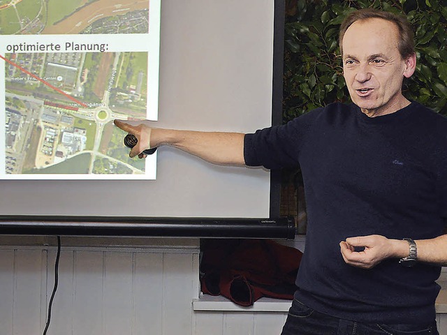 Tilo Kratz, ein Sprecher der Interessierten Brger  | Foto: Martin Eckert