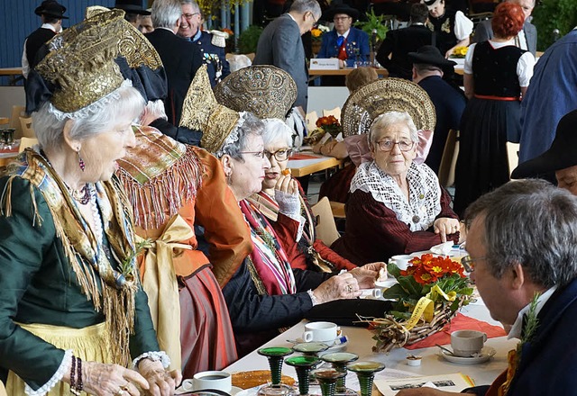 Ob Hut oder Haube: Trachten sind ein Hingucker.   | Foto: Steckmeister