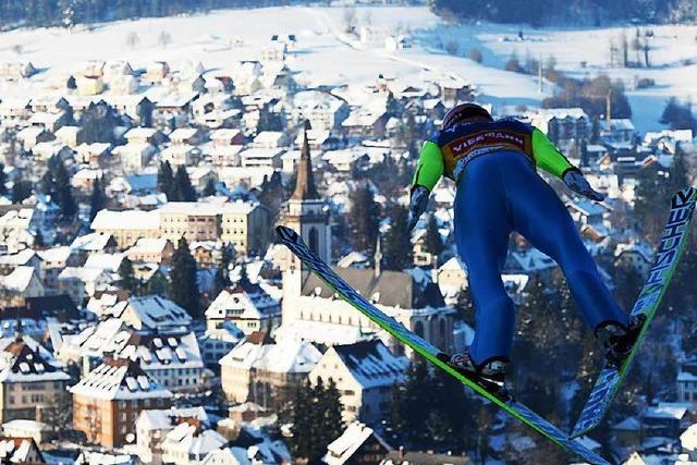 Beim Weltcup in Neustadt treten die besten Skispringer an