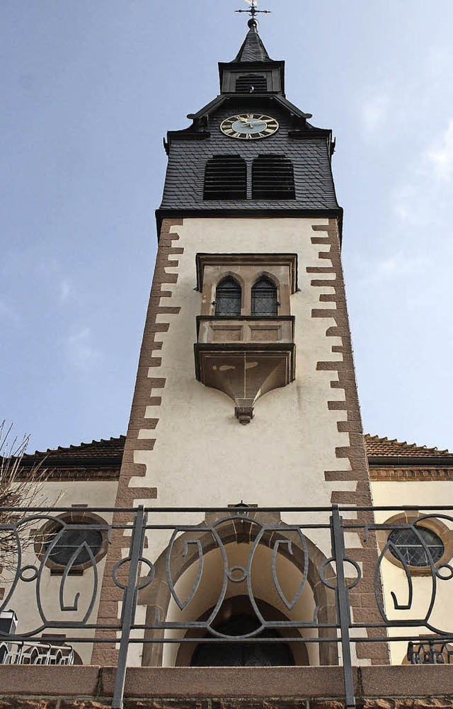 Die evangelische Kirche in Herbolzheim.  | Foto: Archivfoto: martin Wendel