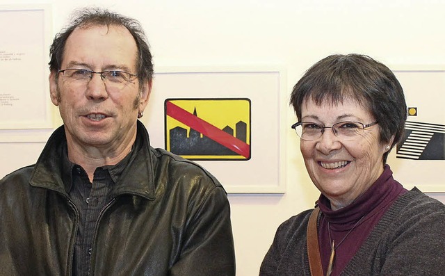 Johannes und Catherine  Bierling zeige...d ihrer Islandreise entstanden sind.    | Foto: mario schneberg