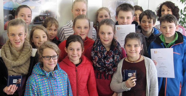 Beim Kreisjugendskitag erfolgreich: Sc... Realschule am Giersberg Kirchzarten.   | Foto: Privat