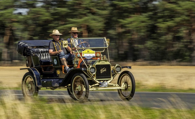 Dieser Ford T Tourabout war bereits be... sein, welche Fahrzeuge sie erwarten.   | Foto: ADAC klassik