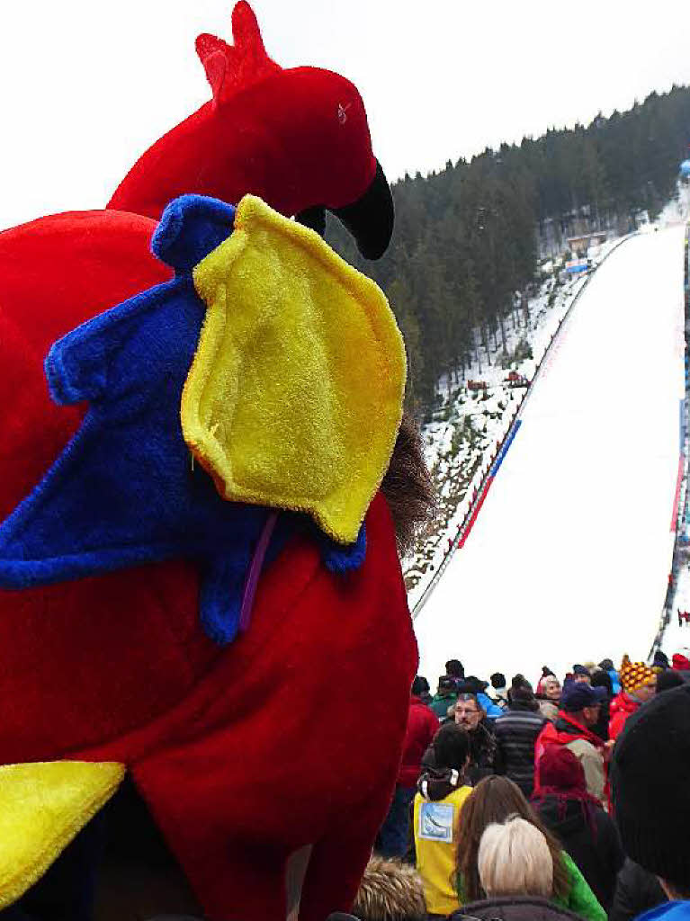 8500 Zuschauer haben am Samstag beim Weltcupskispringen in Neustadt den Sieg des Norwegers Johann Andre Forfang erlebt. Severin Freund wurde Fnfter, Andreas Wank aus Titisee Zehnter.