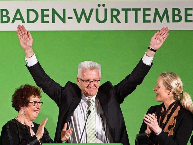 Wahlsieger: Winfried Kretschmann.  | Foto: dpa