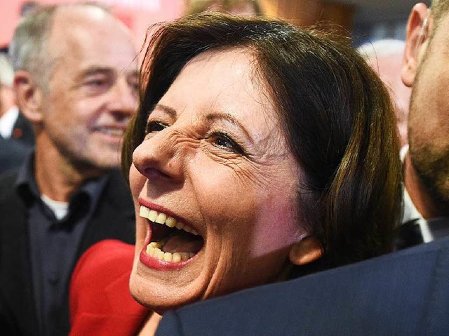 Ministerprsidentin Malu Dreyer kann lachen.  | Foto: dpa