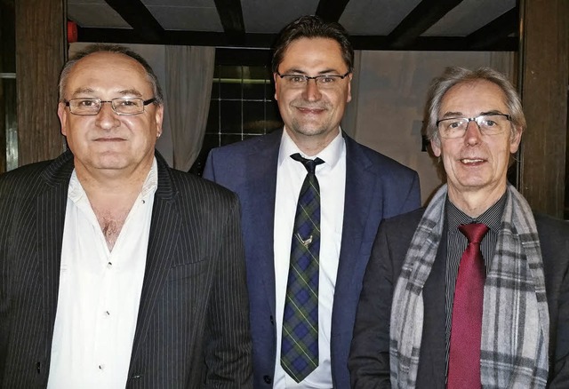 Kandidaten im Glck: Andreas Juschkat, Volker Kempf, Wolfgang Ott  (von links)  | Foto: Steckmeister