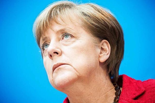 Abgrenzung von der AfD: Angela Merkel hlt ihren Kurs