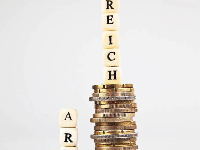 Ein ziemlicher Unterschied zwischen arm und reich...  | Foto: macgyverhh - Fotolia