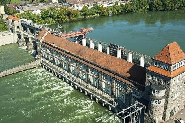 Wasserkraftwerke am Hochrhein stehen zeitweise still