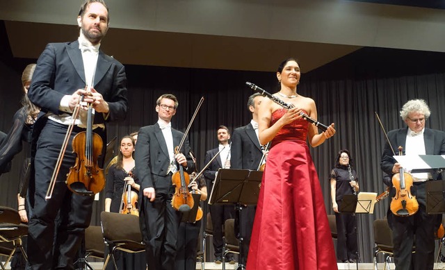 Die Weltklasse-Klarinettistin Sharon K...eilbronn im Kursaal in Bad Sckingen.   | Foto: Roswitha Frey