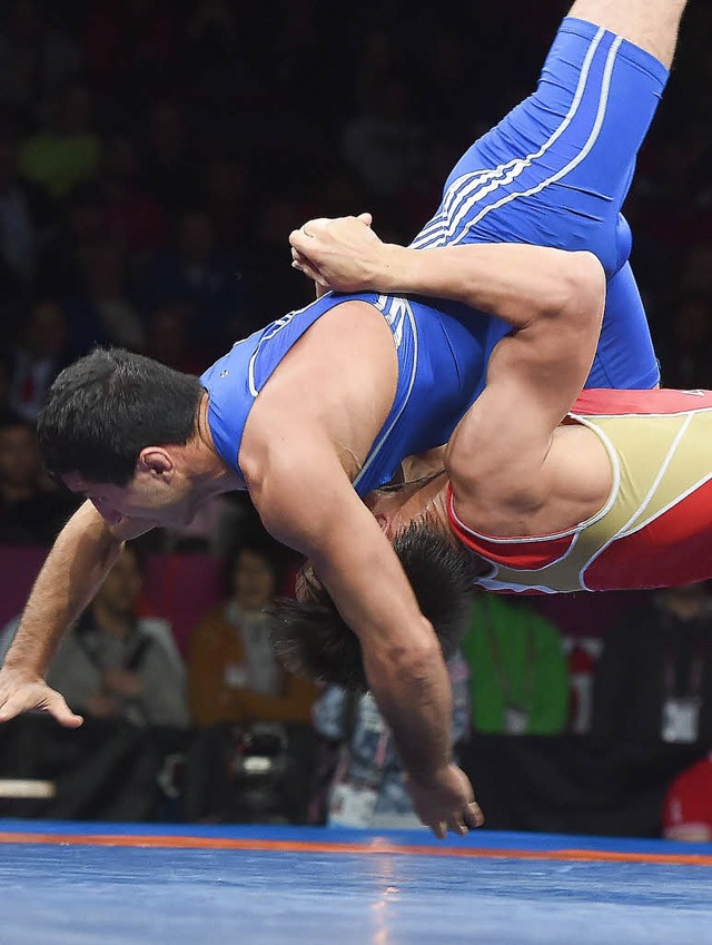 Legen sich die Ringer mit Doping selbst auf die Schultern?    | Foto: AFP