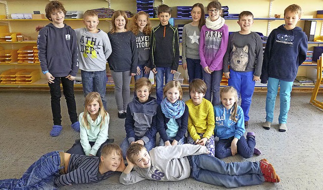 Verstehen sich gut: die Kinder der Klasse 4a in Glottertal.   | Foto: Privat