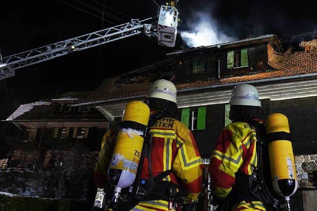 Wohnhausbrand: Opfer hat das Feuer wohl selbst verursacht