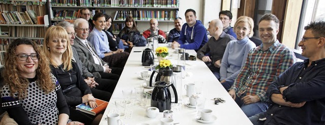 Lehrer aus Vinkovci waren zu Besuch im Gymnasium Kenzingen.  | Foto: Hge