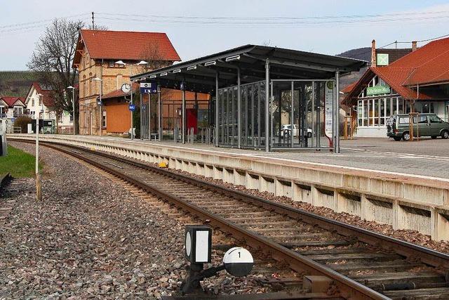 Brger befrchten durch den Ausbau der Kaiserstuhlbahn zwischen Sasbach und Breisach mehr Bahnlrm
