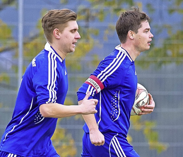 Im Laufschritt zur nchsten Chance: Da...reisliga-A-Aufsteiger SV Gschweiler.   | Foto: wolfgang scheu