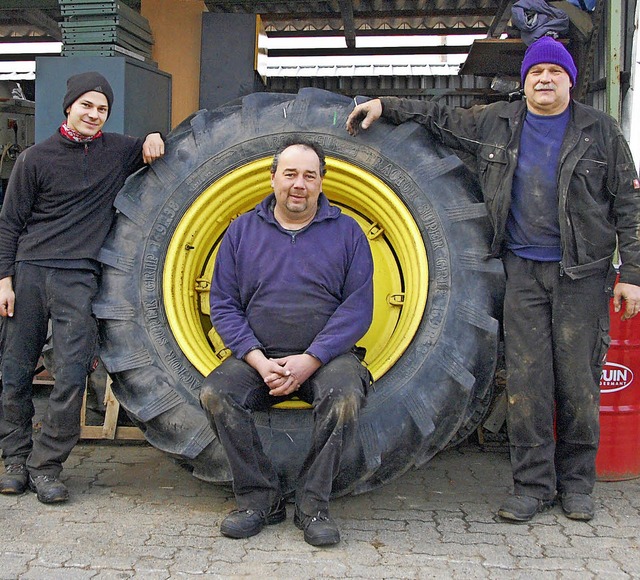 Ob man ein kleines Ersatzteil sucht od...nd seinem Team wird man immer fndig.   | Foto: Frey