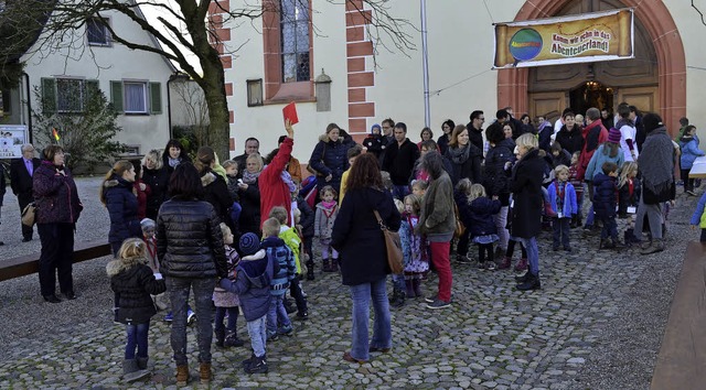 Regelrechten Andrang gibt es bei den Abenteuerlandgottesdiensten in Kirchhofen.   | Foto: Seelsorgeeinheit Batzenberg-Obere Mhlin