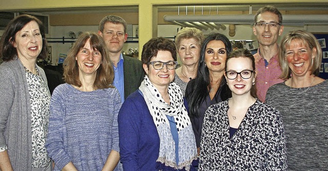 Der Vorstand: Judith Lutz (von links),...ainer Mllerleile und Sonja Neuschtz   | Foto: Rolf Reissmann