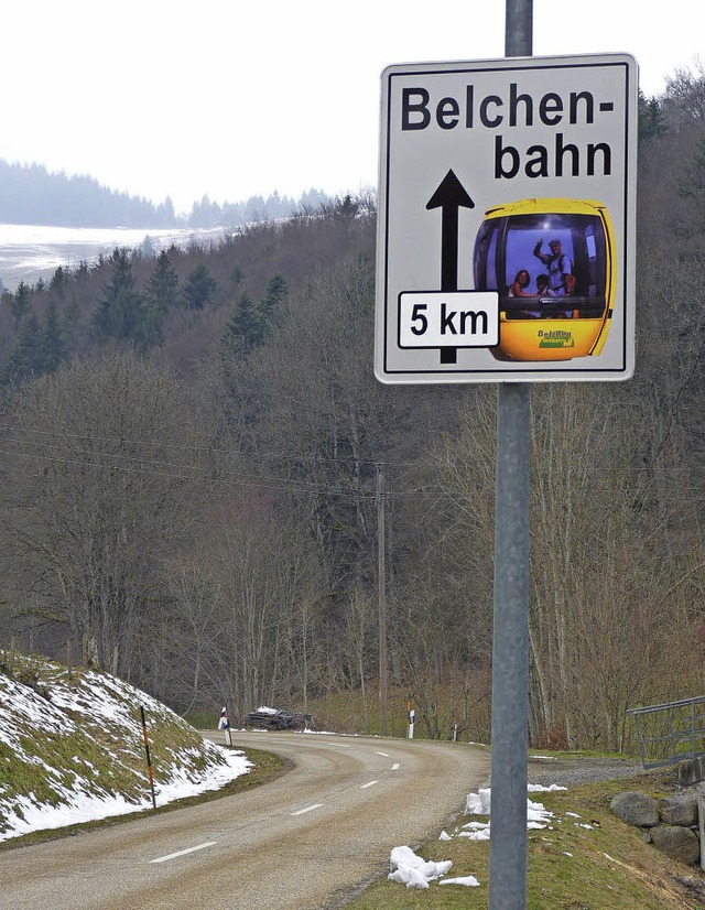 Die Belchenbahn bringt Wanderer und an...11; das knnte Autofahrten verringern.  | Foto: Sattelberger