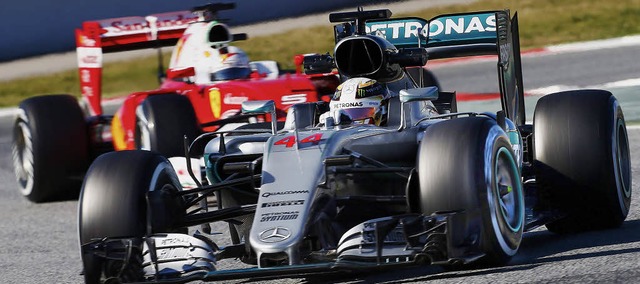 Wird&#8217;s in diesem Jahr ein Duell ...n) gegen Sebastian Vettel im Ferrari?   | Foto: dpa