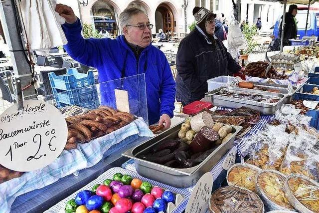 Im März gibt’s schon Frisches auf dem Münstermarkt