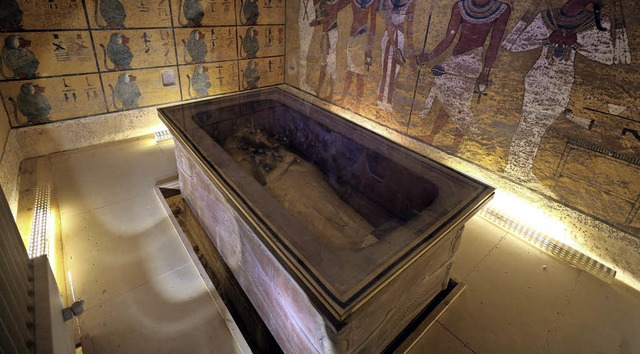 Grabkammer des Tutanchamun  | Foto: dpa