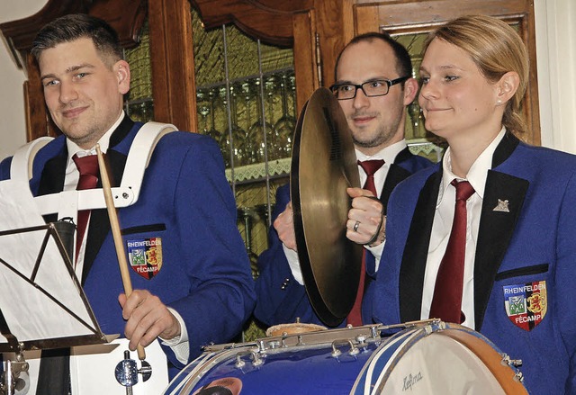 Die Stadtmusik ist ein junges Orcheste...rchschnittsalter liegt bei 30 Jahren.   | Foto: Petra Wunderle