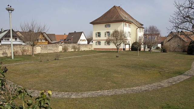 Flchtlingsunterkunft im Pfarrhof Ober...Pfarrhof, die Strche knnen bleiben.   | Foto: Michael Haberer