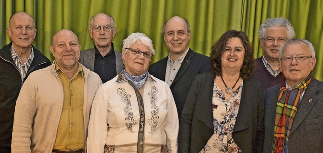 Der neue AFB-Vorstand (von links): ste...e (es fehlt Kassenwart Ludwig Marbe).   | Foto: privat