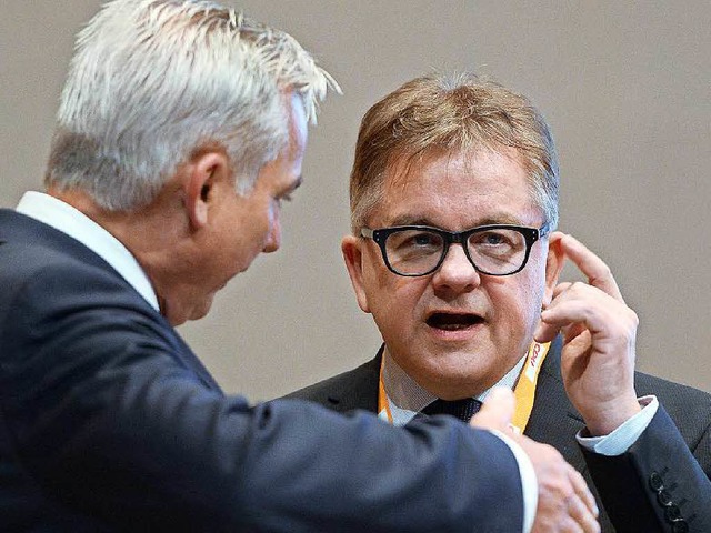 CDU-Landeschef Thomas Strobl und Frakt... begraben &#8211; zumindest offiziell.  | Foto: dpa