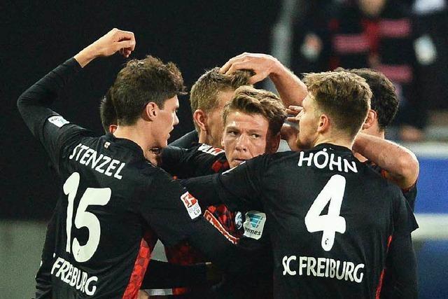 SC Freiburg schlgt KSC mit 1:0 und ist Tabellenfhrer