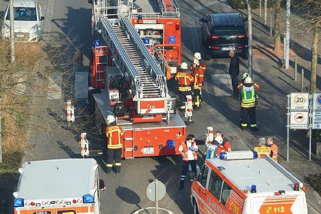 Feuerwehreinsatz in der Weiler Innenstadt