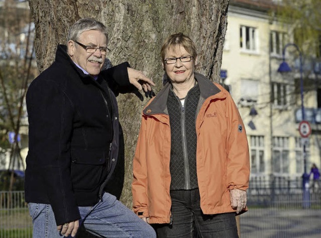 Ulrich Armbruster und Irene Heinzelman...n&#8220; will neue Angebote schaffen.   | Foto: Ingo Schneider