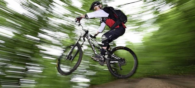 Mountainbiker knnen sich mglichweise... Erweiterung des Gipfeltrails freuen.   | Foto: Patrick Seeger