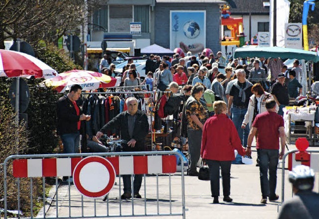 Der Rennemattenweg wird am 10. April wieder zur Festmeile.   | Foto: Lauber