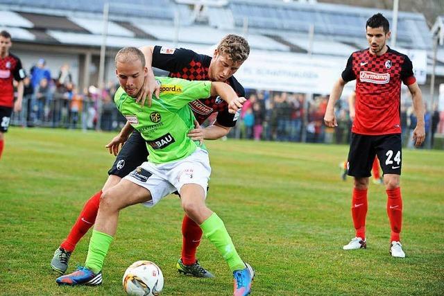 SC Freiburg und FC Schaffhausen trennen sich 1:1
