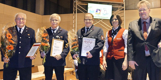 Im Rahmen des Osterkonzerts der Feuerw...a (Blasmusikverband Hochschwarzwald).   | Foto: Cornelia Selz