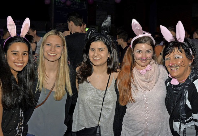 Superstimmung auf der Bunny-Party   | Foto: Heinz Vollmar