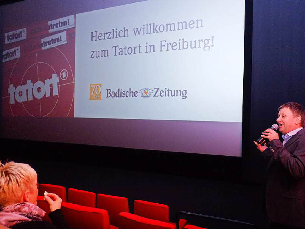 Public Viewing im Cinemaxx: Der Freiburg-Tatort im Kino.