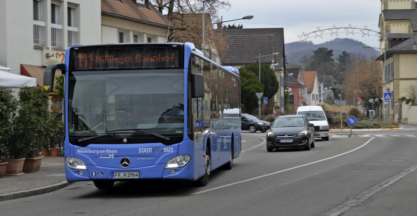 Die Busverbindungen &#8211; nicht zule...lheimer Bürger verbesserungsbedürftig.  | Foto: Rosalie Willin